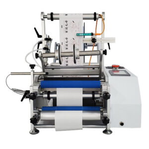 Semi-automatic round bottle labeling Machine (复制)
