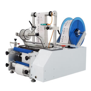 Semi-automatic round bottle labeling Machine